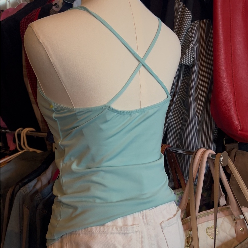 Heart Graphic Spaghetti Strap Tank - Picture 5 of 5